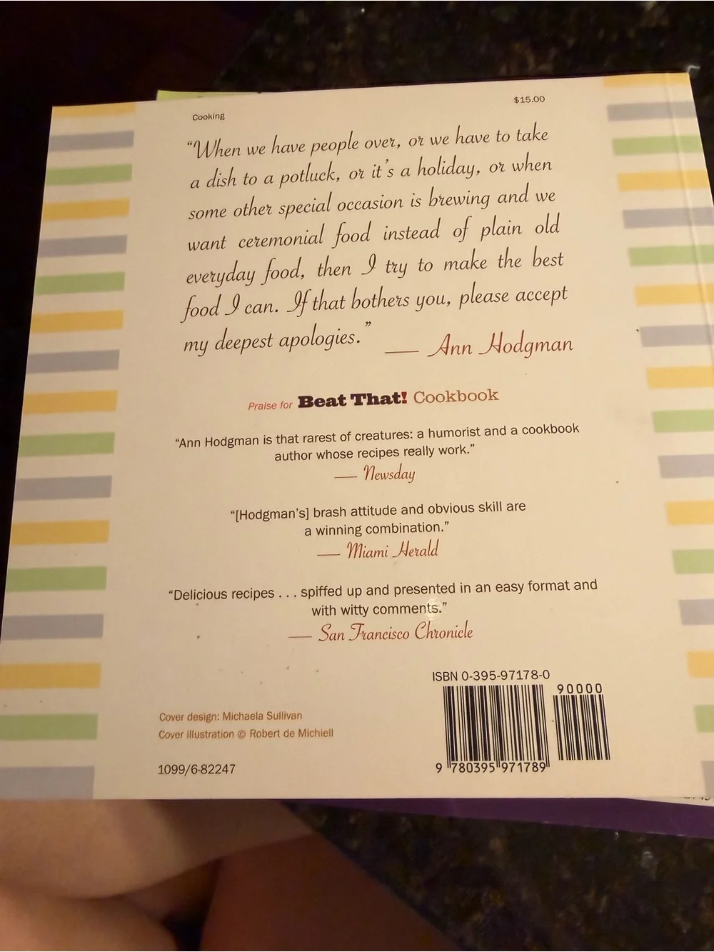 Beat That! Cookbook - Colorful Illustrated Cover (White/Multicolor)